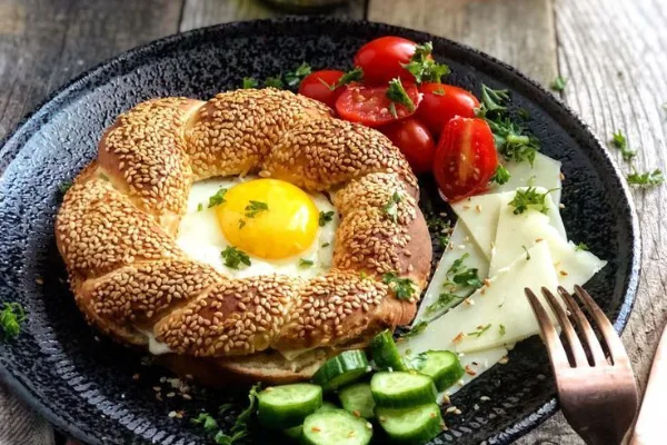 Simitli Mini Kahvaltı / Tiny Breakfast